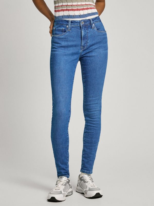 Pepe Jeans Blue Women's Super Skinny Fit Pepe Jeans