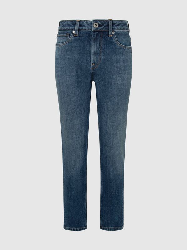 Pepe Jeans Blue women's tapered jeans Pepe Jeans