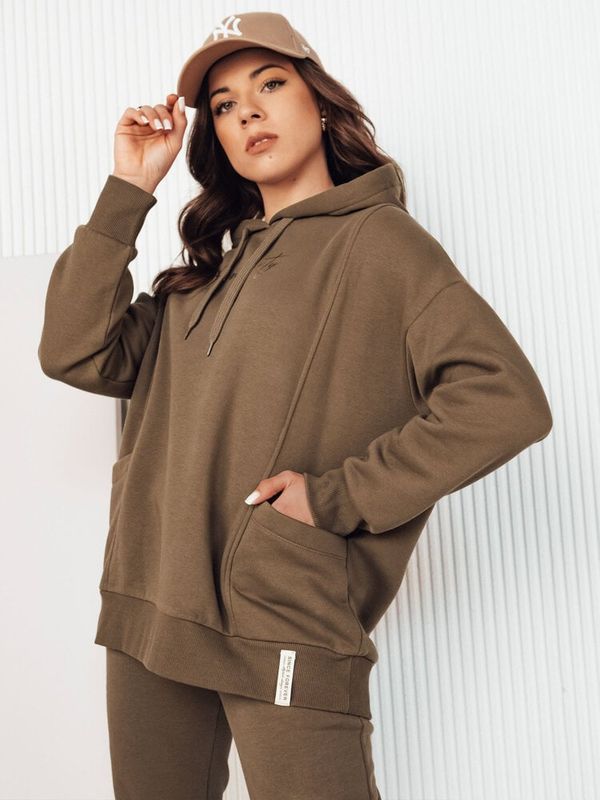 DStreet Bluza damska ALIEENS brązowa Dstreet