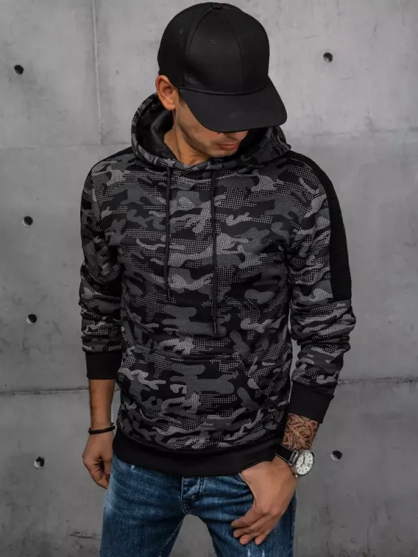 DStreet Bluza męska czarna Dstreet