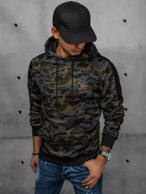 DStreet Bluza męska czarna Dstreet