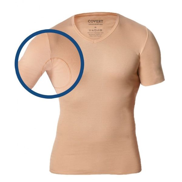 Covert Body Skinny T-Shirt Under Shirt with Covert Underwear