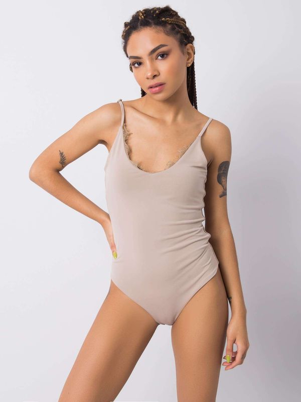 RUE PARIS Bodysuit-157-BO-6462.70-beige