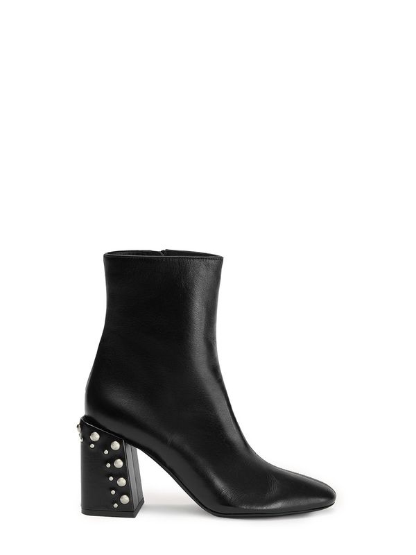 Furla Boots - FURLA BLOCK ANKLE BOOT T.80 black