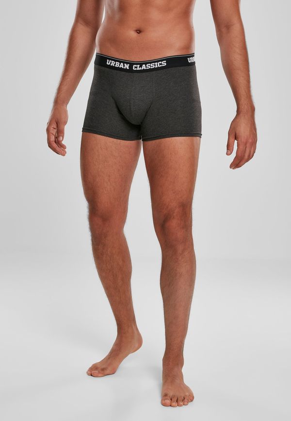 Urban Classics Boxer shorts 3-pack with AOP/black/charcoal brand