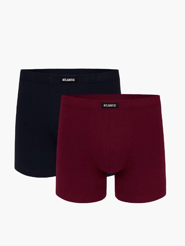 Atlantic Boxer shorts Atlantic 2MH-173 A'2 M-2XL navy blue-wine 01