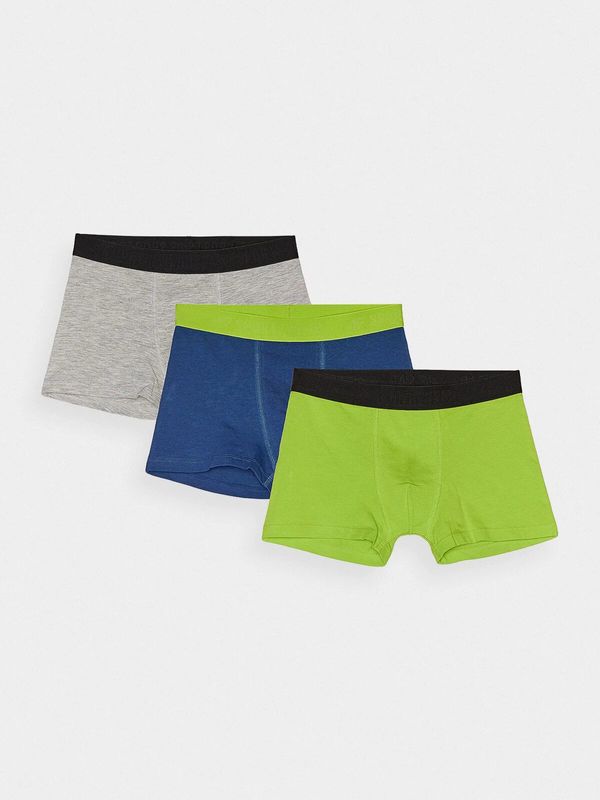 4F Boys' Boxer Underwear 4F (3-Pack) - Multicolor