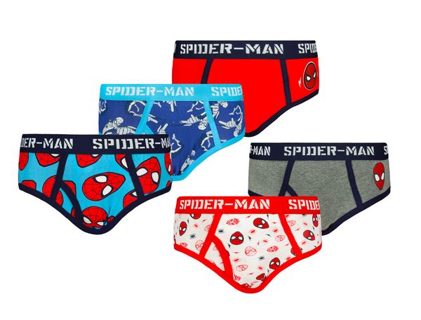 Licensed Boy's briefs Spiderman 5 Pack  - Frogies