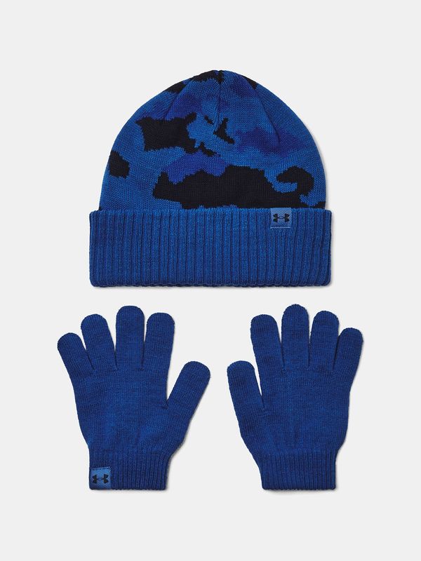 Under Armour Boys' cap Under Armour B Beanie/Glove Combo-BLU - Boys