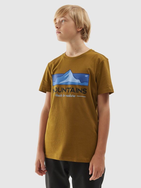 4F Boys' cotton T-shirt