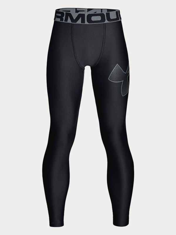 Under Armour Boys' leggings Under Armour HeatGear Leggings Black XS