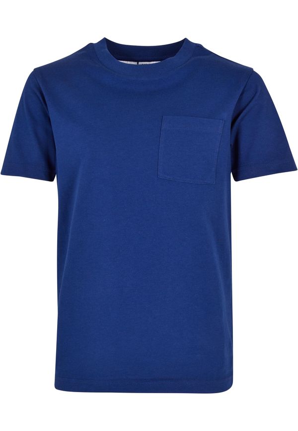 Urban Classics Kids Boys' Organic Basic Pocket T-Shirt spaceblue