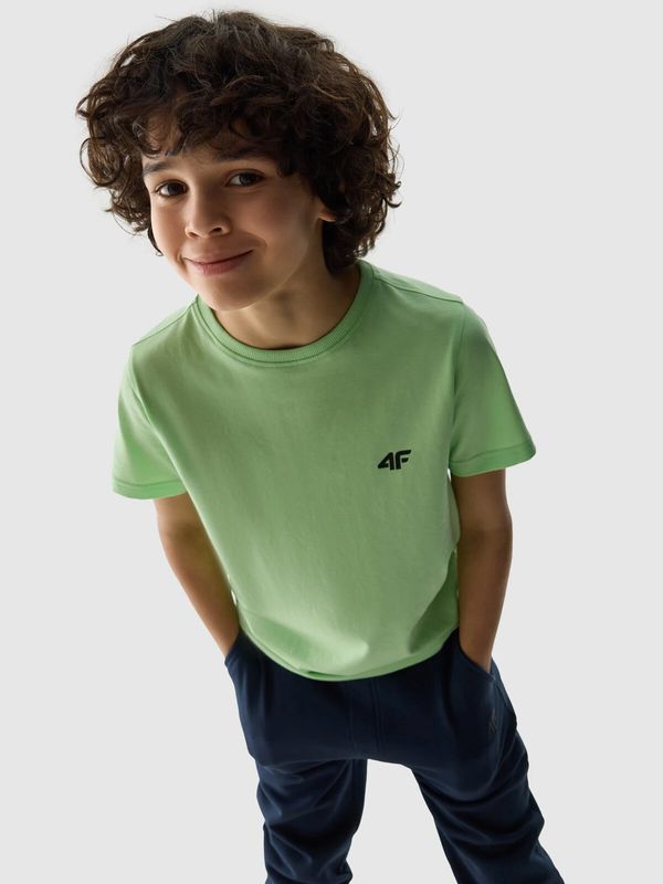 4F Boys' Plain T-Shirt 4F - Green