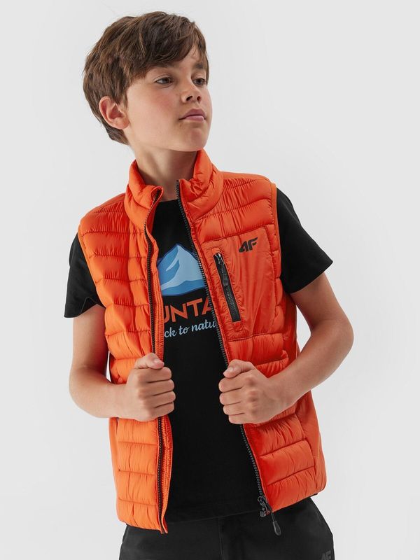 4F Boys' quilted vest
