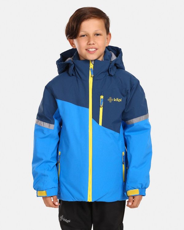 Kilpi Boys' ski jacket Kilpi FERDEN-JB Blue