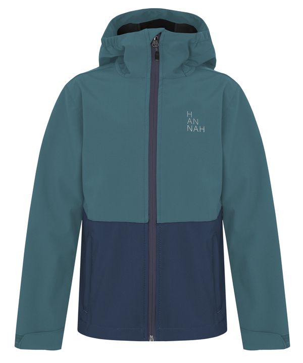 HANNAH Boys' softshell jacket Hannah WAT JR hydro/insignia blue
