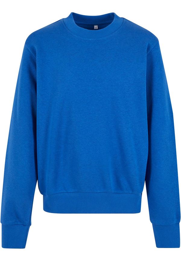 Urban Classics Boys' sweatshirt Light Terry Crew royal blue