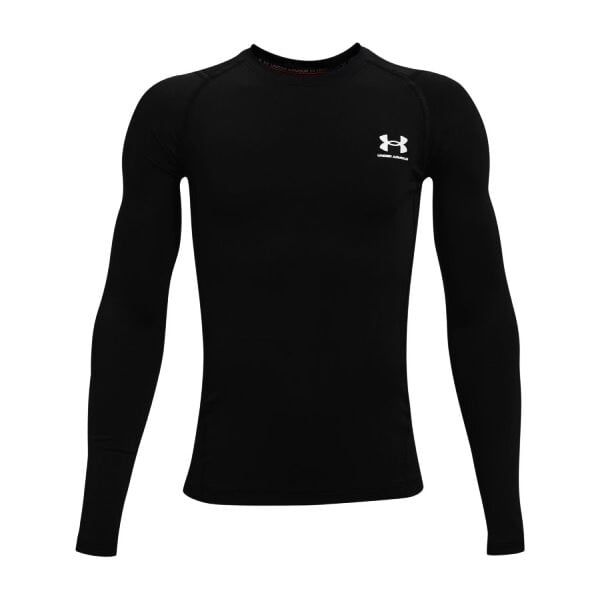 Under Armour Boys' T-shirt Under Armour HeatGear LS Black S