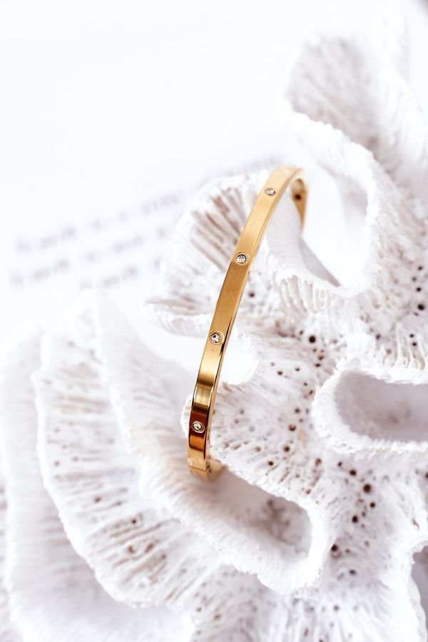 Kesi Bracelet with cubic zircon gold