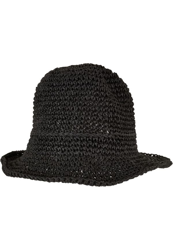 Urban Classics Accessoires Braid Bast Bucket Hat Black