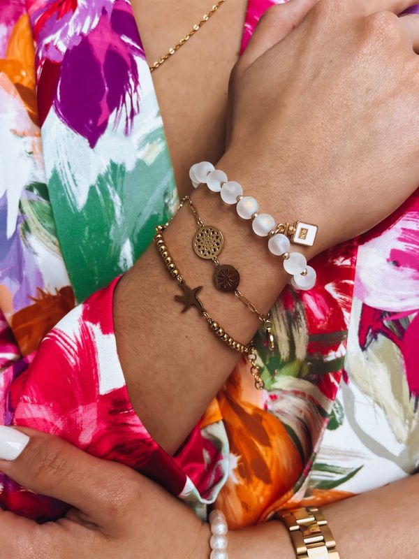 DStreet Bransoletka MANDALA złota Dstreet