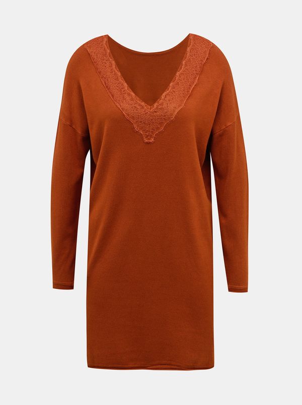 Only Brick Sweater Dress ONLY -Maisie - Women