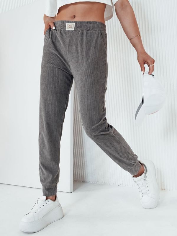 DStreet BRINAT Women's Sweatpants - Grey Dstreet