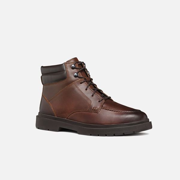 GEOX Brown men's ankle boots Geox Calaita - Men's