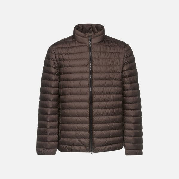 GEOX Brown men's down jacket Geox Dereck - Men's