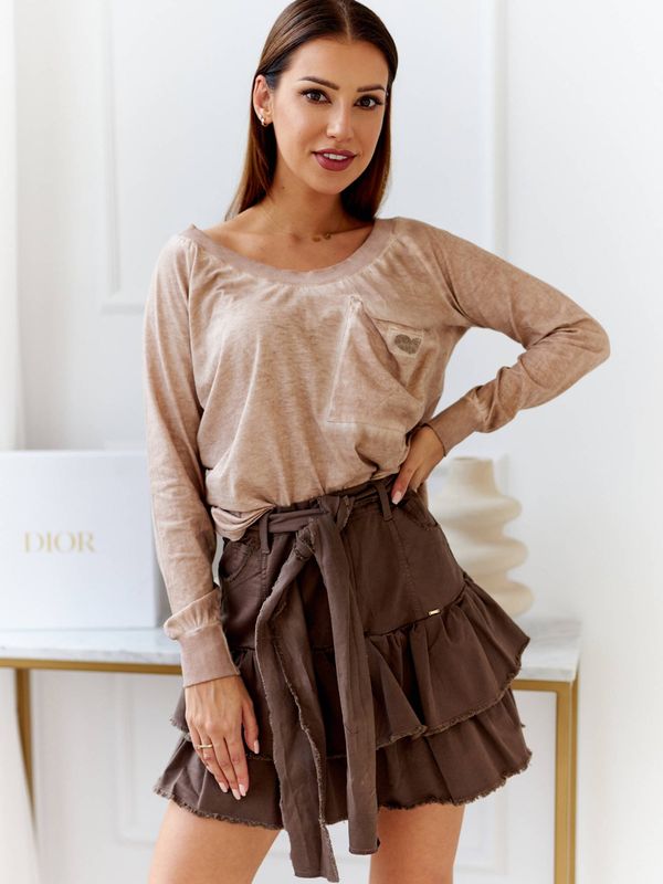 By o la la Brown skirt By o la la cxp0954. S46