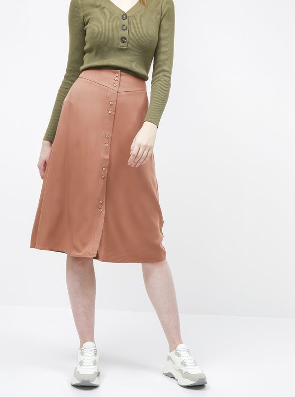 Vila Brown skirt VILA Morose - Women