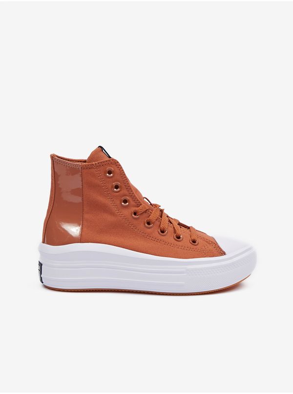 Converse Brown women's Converse Chuck Taylor All Star Move ankle sneakers