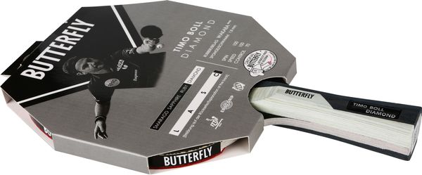 Butterfly Butterfly Boll Diamond Table Tennis Bat.