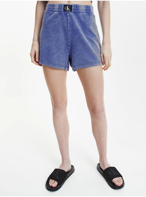 Calvin Klein Calvin Klein Jeans Blue Women's Tracksuit Shorts - Women