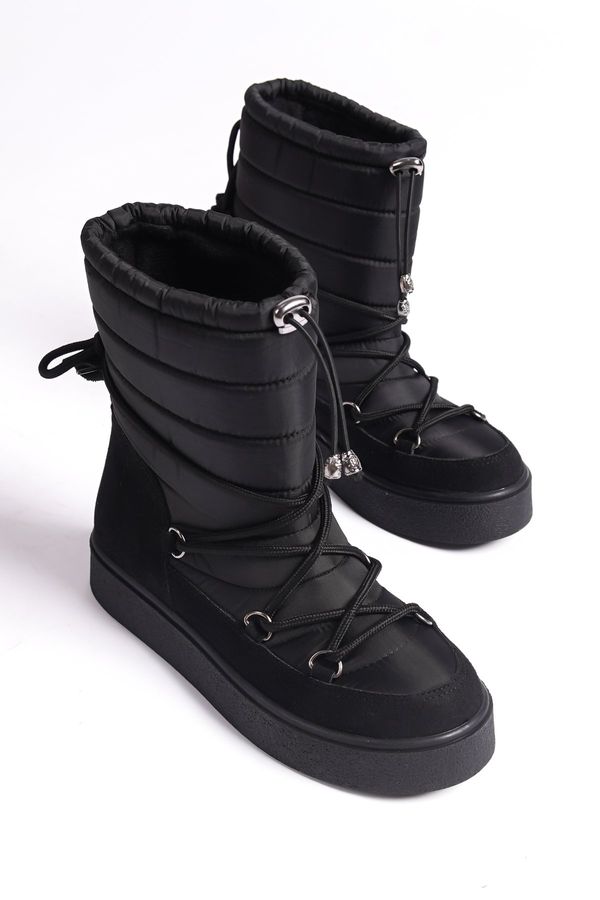 Capone Outfitters Capone Outfitters Women's Round Toe Parachute Snow Boots