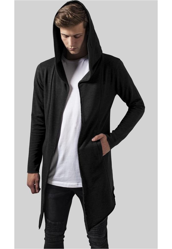 UC Men Cardigan with a long hood and an open brim