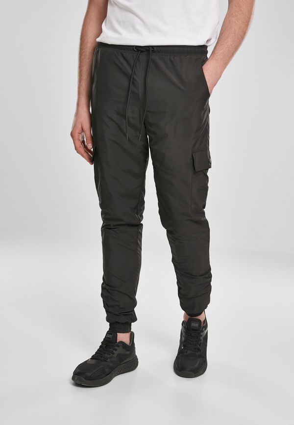 Urban Classics Cargo Nylon Track Pants Black