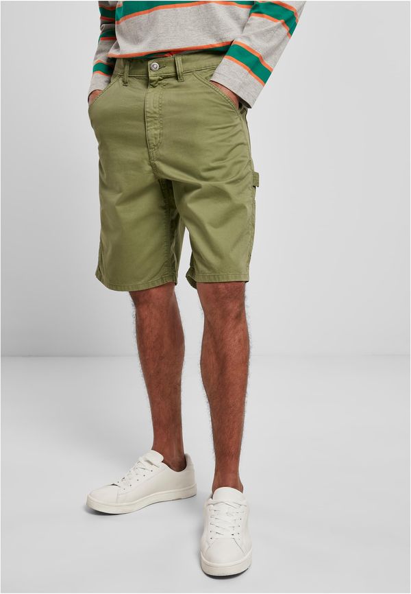 Urban Classics Carpenter Shorts Newolive