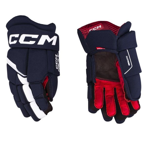 CCM CCM Next Navy/White 11 inch ice hockey gloves