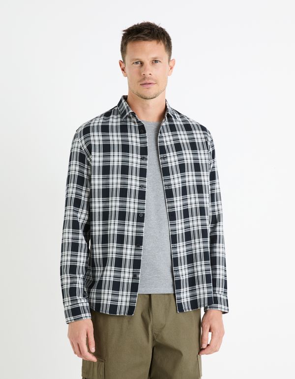 Celio Celio Checkered Shirt Fadro - Men