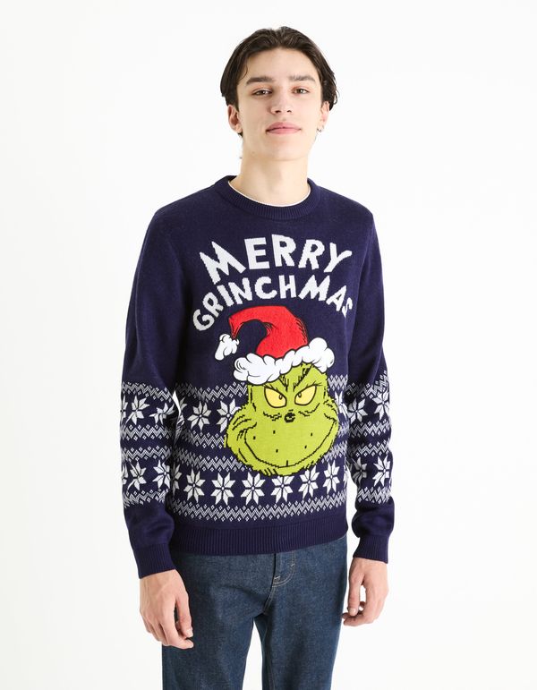 Celio Celio Christmas Sweater The Grinch - Men's