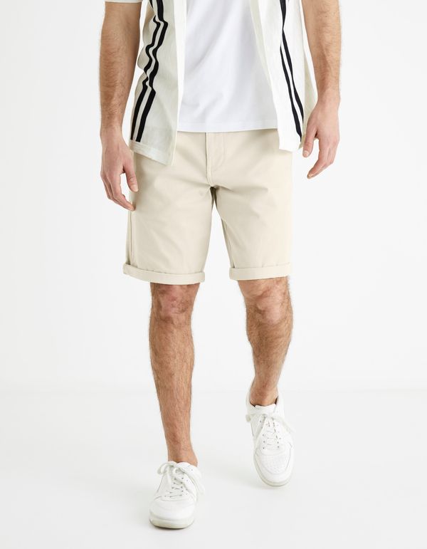 Celio Celio Cotton Chino Shorts Bochinobm - Men