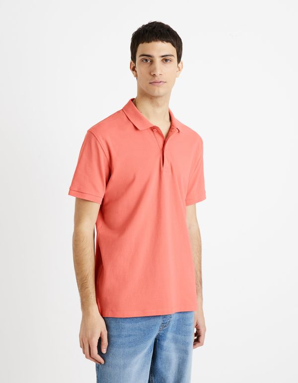 Celio Celio Cotton Piké Polo T-Shirt Teone - Men