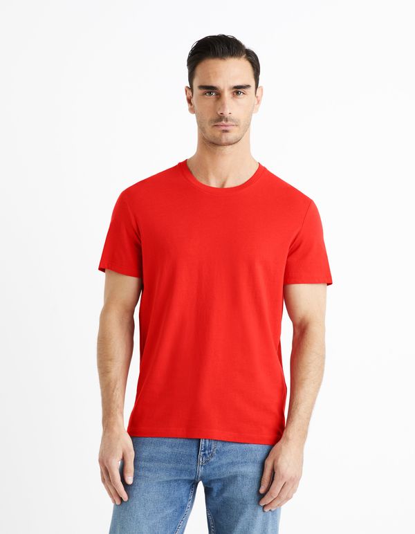 Celio Celio Cotton T-Shirt Tebase - Men