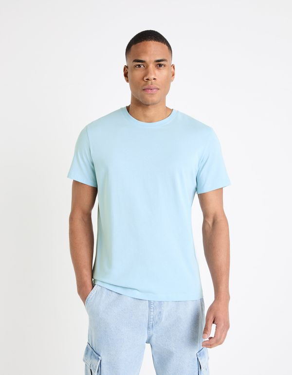 Celio Celio Cotton T-Shirt Tebase - Men