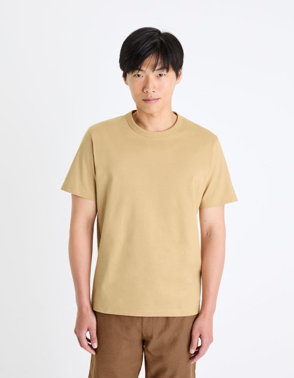 Celio Celio Cotton T-Shirt Tebox - Men's