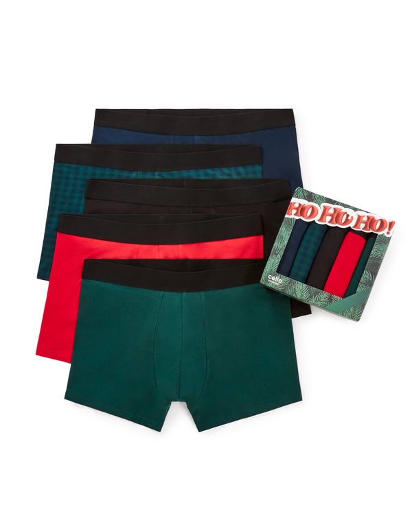 Celio Celio Gift set of boxers, 5pcs - Men's