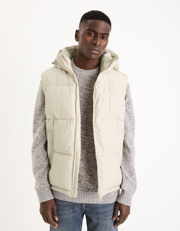 Celio Celio Hooded Vest Gubianco - Men's