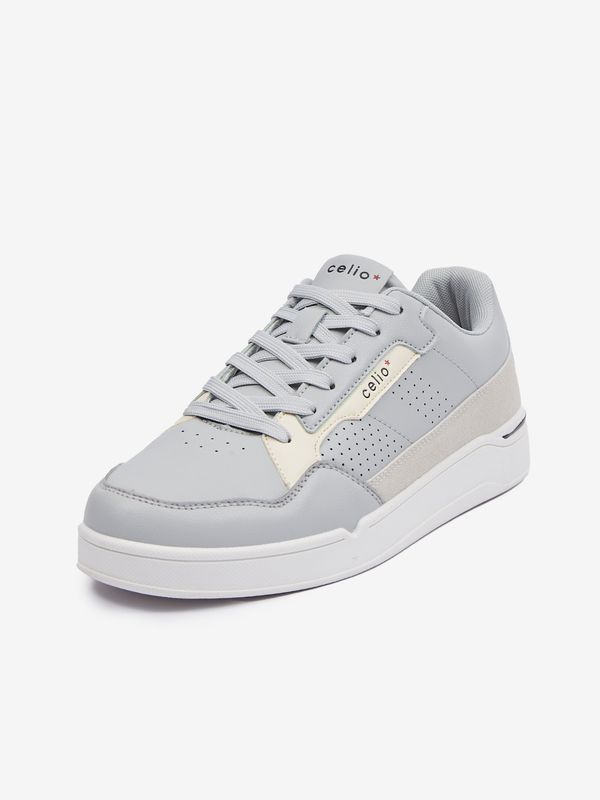 Celio Celio Light grey sports sneakers - Men's