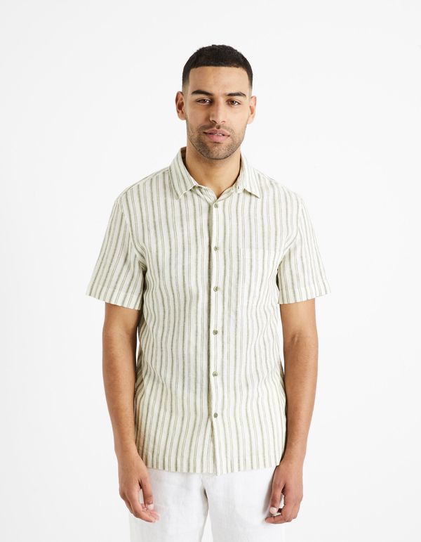 Celio Celio Linen Shirt Dajak - Men